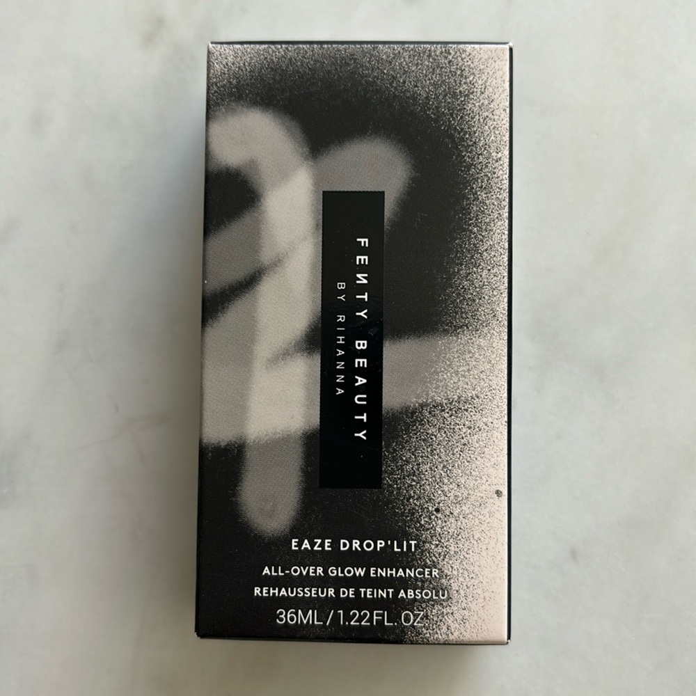🌺FENTY BEAUTY EAZE DROP'lit ALL OVER GLOW ENHANCER.  PINK PEARL 36ml SEALED